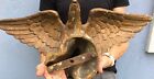 Antique Vtg Cast Iron Metal Eagle Huge Building Store Architectural Salvage 1800
