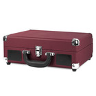 Journey Bluetooth Suitcase Record Player With 3-speed Turntable