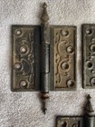 Set   3  Antique Matching Steeple Wonderful Eastlake Door Hinges