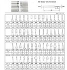1box 30pcs  Besdia Bma-60j Alloy Polishing Head