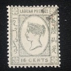 British Labuan - Victoria - Scott   33   38 Used -  1892