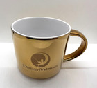 Rare Htf Dreamworks Animation Golden Coffee Mug Cup