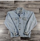 Vtg Mickey Mouse Jerry Leigh Jean Jacket Graphic Y2k Pluto Duck Goofy Denim L