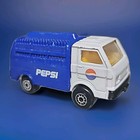 Vintage Maisto White blue Coe Pepsi Delivery Truck Ho Diecast plastic