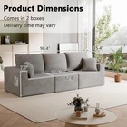 Sectal Couches For Living Room  Modern Bonel Couch With Deep