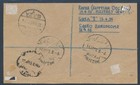 Egypt Used In Palestine israel To England 1955 King Faruk On Air Cover Rafah Via