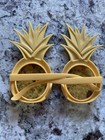Pineapple Eye Glasses For Birthday  Summer  Tropical Party 2 Pack