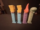 Vintage Lot  4  Spongebob Squarepants Character   s Pez Dispenser   s Pre-owned 