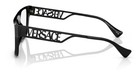 Versace Ve 3326u 5380 Black Plastic Rectangle Eyeglasses 55mm