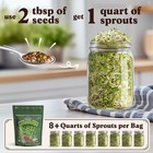 Organic Sprouting Seeds - Salad Blend Variety- Non-gmo  Usa Grown Microgreens   