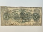 1863  5 Dollar Louisiana Confederate Note Civil War Era Great Condition  26490