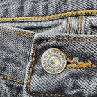 Vintage Levi s 501 Jeans Mens W38 L30 Gray Button Fly Straight Leg Cotton Denim