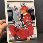 Michael Schumacher  ferrari 1997    Hand Autographed Picture 1997 Certified
