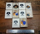 5 Vintage Nasa Apollo Missions Enamel metal Collection I m Original Boxes