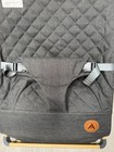 Angelogjgt Baby Bouncer Seat R02 Gray Quilted Wood Frame Newborn 0-6m