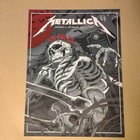 Metallica M72 Tour Poster Set Arlington Tx Dallas 2023 Limited Ed 550