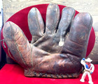 Vintage  globe   Leather Split Finger Baseball Glove - Frankie Gustine Model Fg7
