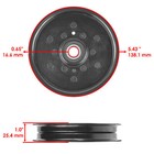 Flat Idler Pulley For John Deere Eztrak Z225 Z245 Z425 Z445 Z465 Zero Turn Mower