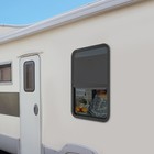 Universal Rv Window 24 x36  Vertical Sliding Replacement Window With Screen