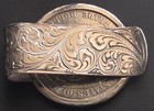 Vintage Sterling Silver Money Clip With 1878-s Us Trade Dollar