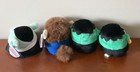 Vintage 1999 Lot Of 4 Puffkins Ltd  Edition Stitch  Count Wolf Gang Plush W tags