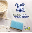 Scrub Daddy Sponge Daddy Dual-sided Non- Scratch Sponge  Softs  4 Pack 