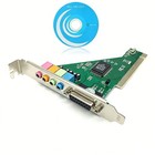 4 Channel 5 1 Surround 3d Pc Pci Sound Audio Card W game Midi Port Sound Card Us