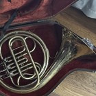 Vintage King Cleveland Single F French Horn  case Included  Noreserve 