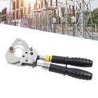 Ratchet Cable Cutter Ratcheting Wire Cutting Tool Heavy-duty Retractable Handle