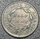 1809 6 Classic Head Half Cent 1 2c Vf Very Fine Overdate