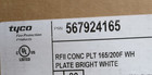 Tyco 3-1 4 In  Fire Sprinkler Cover Plate In Bright White 567924165