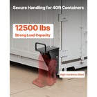 Uimoso 1-pack Shipping Container Jack Lug With Handle For Leveling And Storage