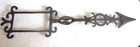 Original Vintage 18  Long Cast Iron Weathervane In Great Condition