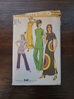 Vtg 70 s Mod Simplicity 9488 Knit T-shirt Maxi Dress Tunic Sewing Pattern 12 B34