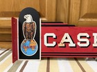 Case Farm Flange Sign Tractor Parts Eagle Double Sided Vintage Style Wall Decor