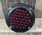 Retro Do-ray Nobby Beehive Reflector     Red Glass Marble Vintage Auto Light