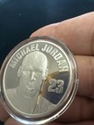 Michael Jordan  1 Oz   999 Silver  Collectible  Coin  Please See Photos Rare