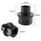 6 Pack 33mm M22x1 5 X 19mm Wheel Nuts Sleeve Nuts M22-1 5x19mm Skirt Flange