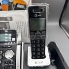 At t Cl83213 Cordless Phone   Answering System 2 Handsets Caller Id Dect6 0