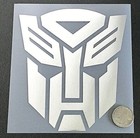 Autobot Transformer  Die-cut Chrome  Or Color Vinyl Decal Sticker New