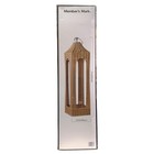 Member s Mark 30-inch Wicker Lantern  Handwoven Synthetic Wicker For Led Candles