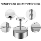 Hamburger Meat Press Patty Maker 304 Stainless Steel Round Non-stick Thickness A
