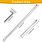 4 Pieces 1 4 Drill Bit Extension Set  High Carbon Steel Inches