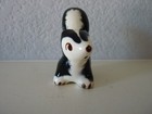 Vintage Robert Simmons Pottery Skunk Figure Figurine Ceramic 2 5  Glossy Finish