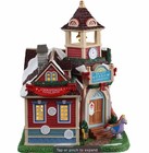 Lemax Bright Meadow Elementary School 15766 Lighted Building Brand New