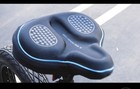 Wide Bike Seat Cover Padded Memory Foam Unisex Exercise Bike Indoor out Cycle