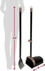 Dog Pooper Scooper For Large And Small Dogs Arm   Hammer Swivel Bin   Rake New