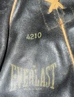 Vtg Everlast 4210 Black Leather Punching Speed Bag Made Usa 4lbs