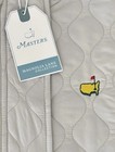 Ladies  Masters Golf Tournament Quilted Jacket - Ice Grey - Size Small - Nwt