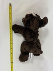 Fao Schwarz Chocolate Brown White Puppy Dog Plush Floppy Fluffy Toy 10  Beanie